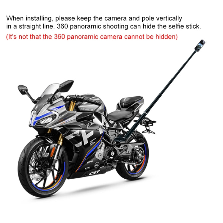 10 in 1 Crabs Selfie Stick Motorcycle Clamps Handlebar Fixed Mount - Holder by PMC TechLife | Online Shopping South Africa | PMC TechLife | Buy Now Pay Later Mobicred