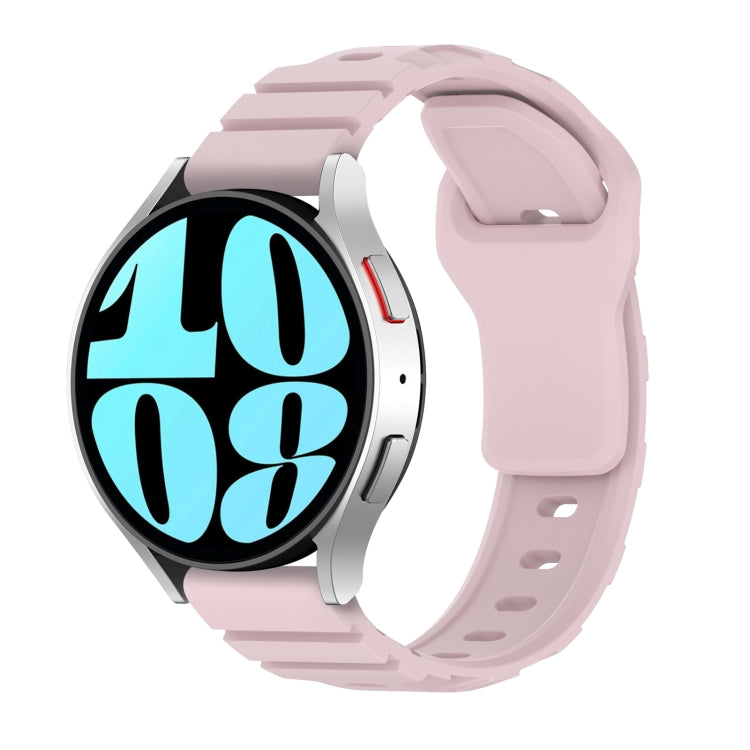 18mm Armor Silicone Watch Band(Pink) - 18mm Bands by PMC Jewellery | Online Shopping South Africa | PMC Jewellery | Buy Now Pay Later Mobicred