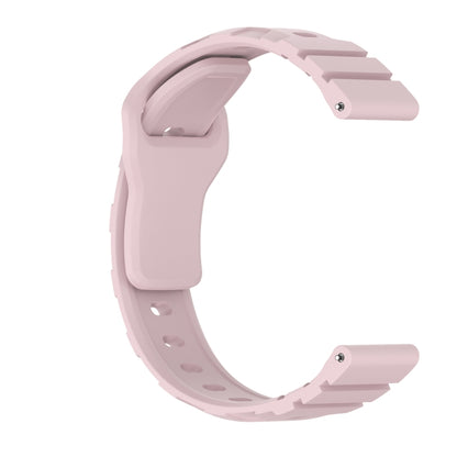 18mm Armor Silicone Watch Band(Pink) - 18mm Bands by PMC Jewellery | Online Shopping South Africa | PMC Jewellery | Buy Now Pay Later Mobicred