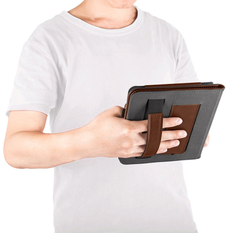 For Pocketbook InkPad 4 / Color 2 / 3 Calfskin Leather Smart Tablet Case(Brown) - Others by PMC TechLife | Online Shopping South Africa | PMC TechLife | Buy Now Pay Later Mobicred