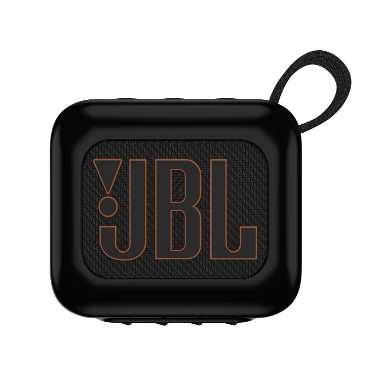 For JBL Go 4 Wireless Bluetooth Speaker Silicone Protective Case(Black) - Protective Case by PMC TechLife | Online Shopping South Africa | PMC TechLife