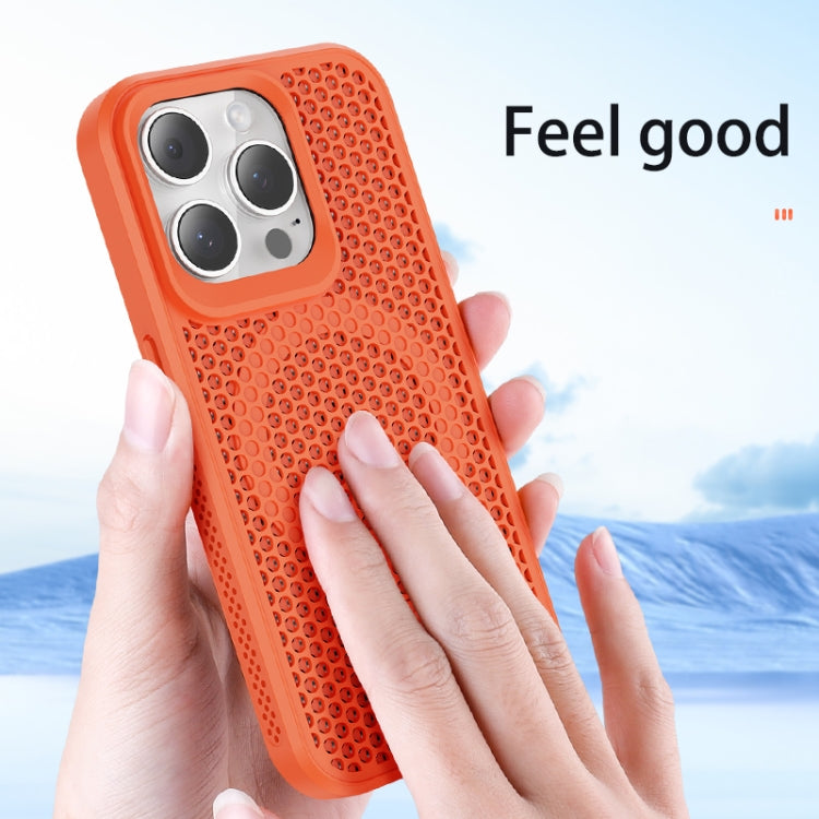 For iPhone 13 Pro Max MagSafe Magnetic Heat Dissipation Phone Case(Orange) - iPhone 13 Pro Max Cases by PMC TechLife | Online Shopping South Africa | PMC TechLife