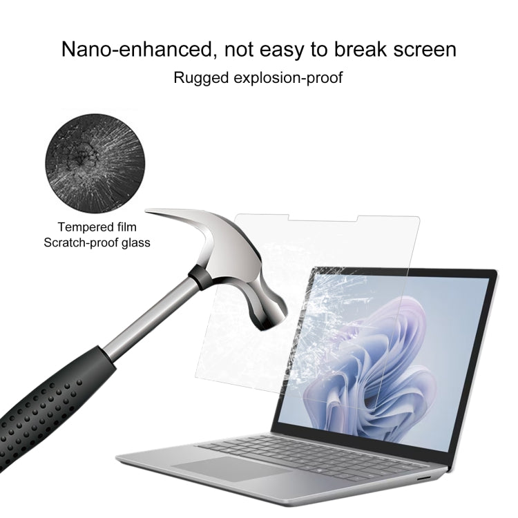 For Microsoft Surface Laptop 6 13.5 25pcs 9H 0.3mm Explosion-proof Tempered Glass Film - Screen Protection Film by PMC Jewellery | Online Shopping South Africa | PMC Jewellery | Buy Now Pay Later Mobicred