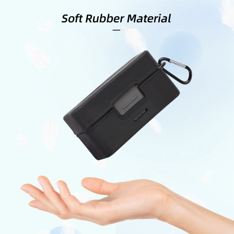 For DJI Mic 2 Sunnylife BHT772 Charging Case Wireless Mic Soft Scratch-proof Protective Cover(Black) - DJI Mic Series by Sunnylife | Online Shopping South Africa | PMC TechLife | Buy Now Pay Later Mobicred