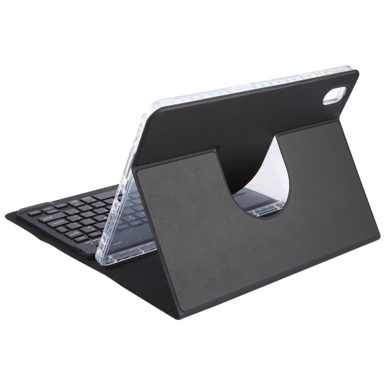 For Xiaomi Pad 6 Square Button Backlight Bluetooth Keyboard Rotatable Holder Leather Case(Black) - Others Keyboard by PMC TechLife | Online Shopping South Africa | PMC TechLife