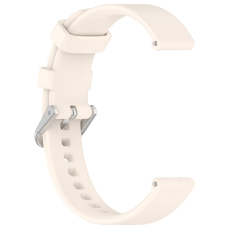 For Garmin Lily 2 14mm Silver Buckle Silicone Watch Band Wristband(Starlight) - Watch Bands by PMC Jewellery | Online Shopping South Africa | PMC Jewellery