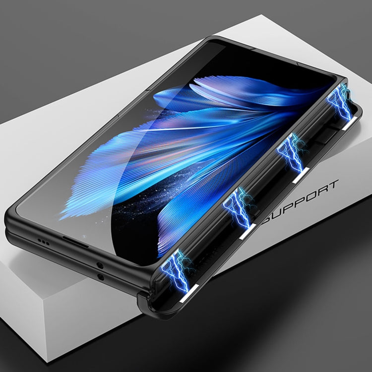 For vivo X Fold3 Pro GKK Integrated Magnetic Folding Hinge All-inclusive Phone Case(Black) - vivo Cases by GKK | Online Shopping South Africa | PMC TechLife | Buy Now Pay Later Mobicred