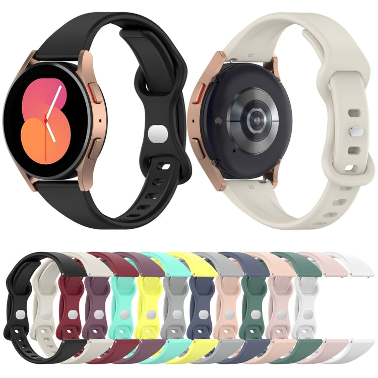 20mm Slim Reverse Buckle Silicone Watch Band(Light Pink) - 20mm Bands by PMC TechLife | Online Shopping South Africa | PMC TechLife