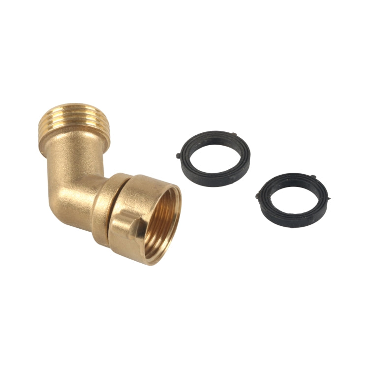RV Water Inlet Check Valve Set with 45 Degree 3/4 Connector Adapter(Yellow) - Others by PMC TechLife | Online Shopping South Africa | PMC TechLife | Buy Now Pay Later Mobicred