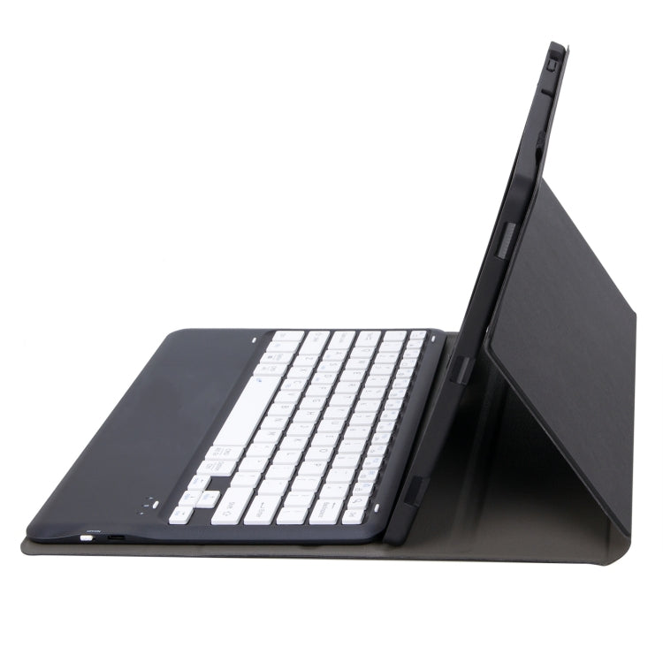For vivo Pad3 Pro 13 inch  AV14 Bluetooth Keyboard TPU Leather Tablet Case with Holder(Black White) - Others Keyboard by PMC TechLife | Online Shopping South Africa | PMC TechLife