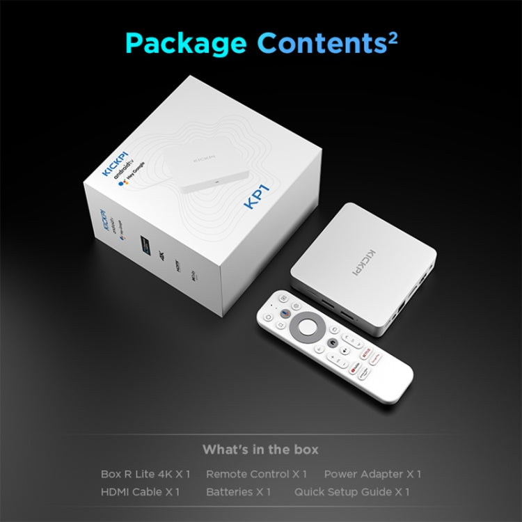 Kickpi KP1 Dual Band WiFi 4K HD Android TV Box, RAM:2GB+32GB(US Plug) - Amlogic S905 by PMC TechLife | Online Shopping South Africa | PMC TechLife | Buy Now Pay Later Mobicred