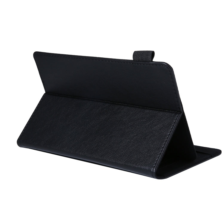 7 inch Extraordinary Series Leather Tablet Case(Black) - 7 inch by PMC TechLife | Online Shopping South Africa | PMC TechLife | Buy Now Pay Later Mobicred
