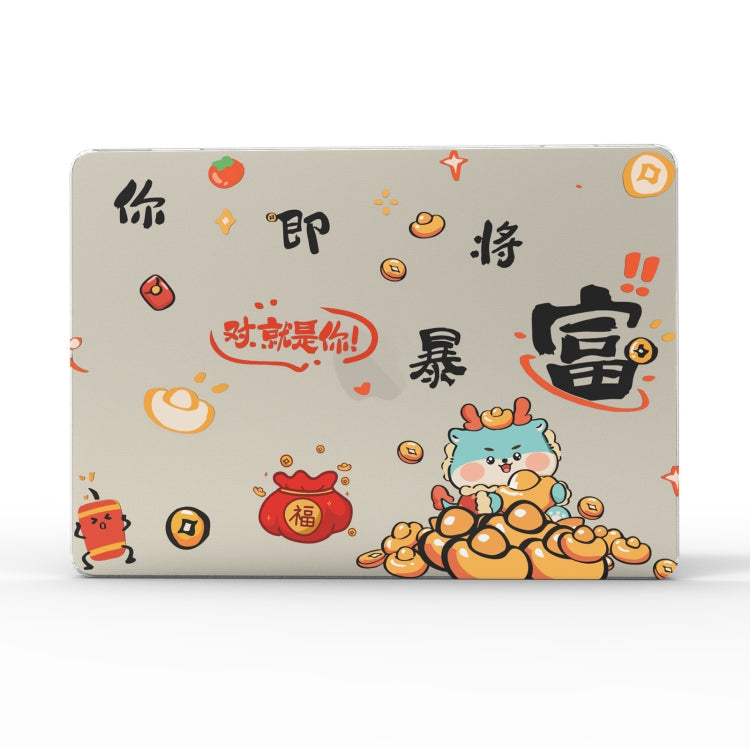 For MacBook Pro 16.2 A2991 / A2780 / A2485 UV Printed Pattern Laptop Frosted Protective Case(DDC-1689) - MacBook Pro Cases by PMC Jewellery | Online Shopping South Africa | PMC Jewellery | Buy Now Pay Later Mobicred