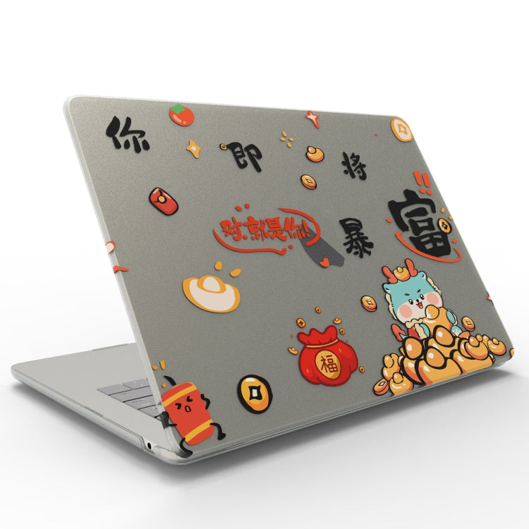 For MacBook Pro 15.4 A1707 / A1990 UV Printed Pattern Laptop Frosted Protective Case(DDC-1689) - free shipping - PMC Jewellery - Order now!