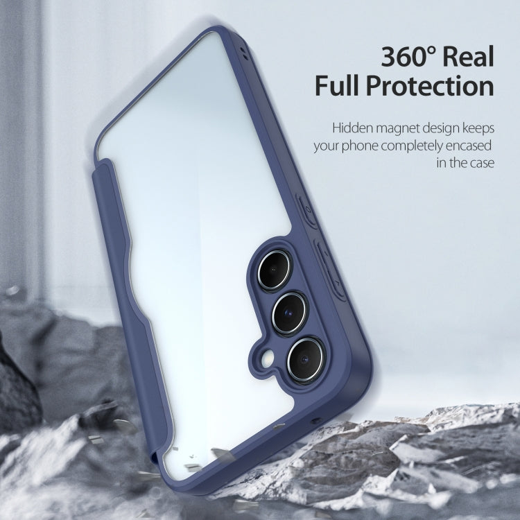 For Samsung Galaxy A35 5G DUX DUCIS Skin X Pro Series PC + TPU Phone Leather Case(Blue) - Galaxy Phone Cases by DUX DUCIS | Online Shopping South Africa | PMC Jewellery | Buy Now Pay Later Mobicred