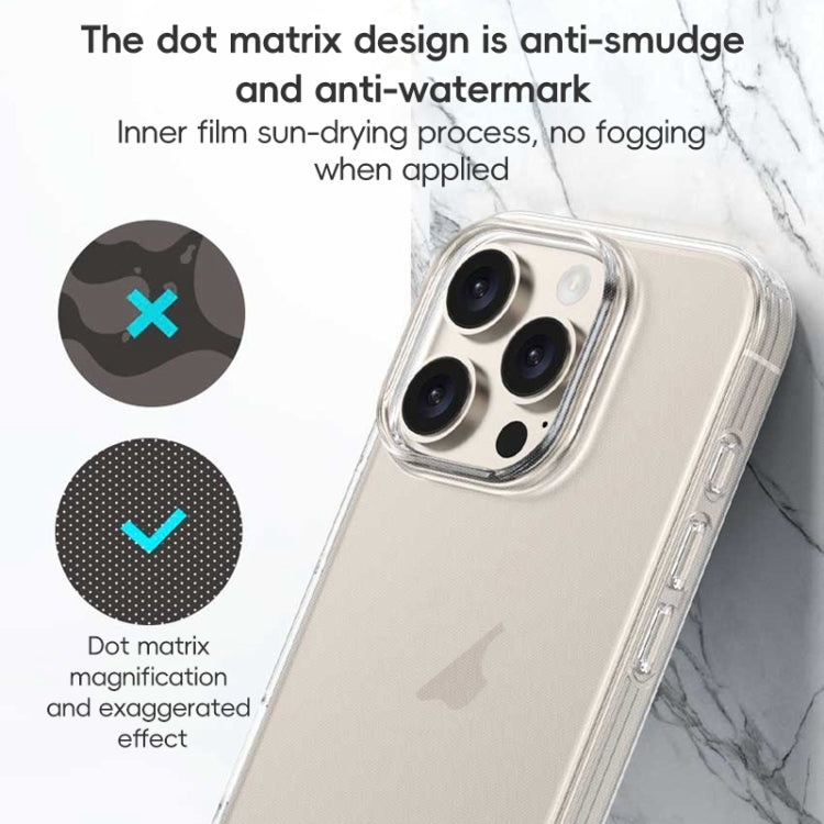 For iPhone 16 Plus ZGA Clear TPU Shockproof Phone Case(Transparent) - free shipping - PMC Jewellery - Order now!