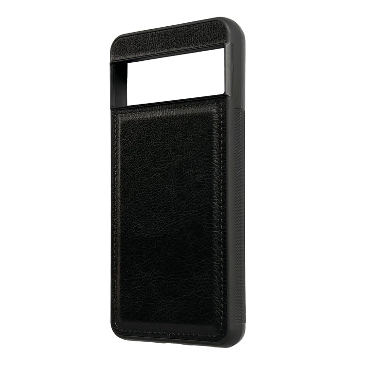 For Google Pixel 9 Pro XL Cowhide Texture Back Cover Phone Case(Black) - Google Cases by PMC TechLife | Online Shopping South Africa | PMC TechLife | Buy Now Pay Later Mobicred
