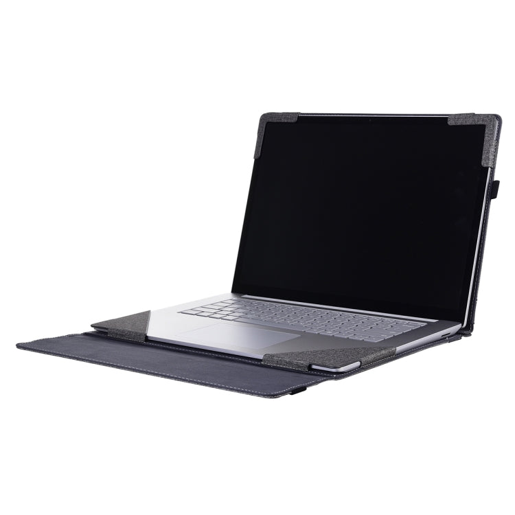 For Lenovo ThinkPad X1 Carbon Gen 11 Cloth Texture Laptop Leather Protective Case(Space Ash) - Other by PMC Jewellery | Online Shopping South Africa | PMC Jewellery | Buy Now Pay Later Mobicred