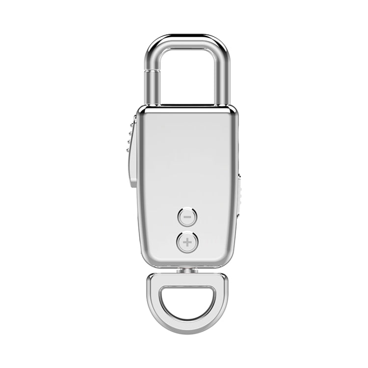 JNN S20 Zinc Alloy Keychain Voice Recorder, Memory:4GB(Silver) - free shipping - PMC TechLife - Order now!