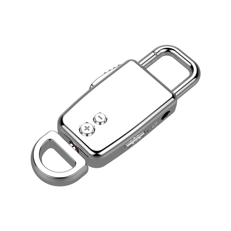 JNN S20 Zinc Alloy Keychain Voice Recorder, Memory:4GB(Silver) - free shipping - PMC TechLife - Order now!