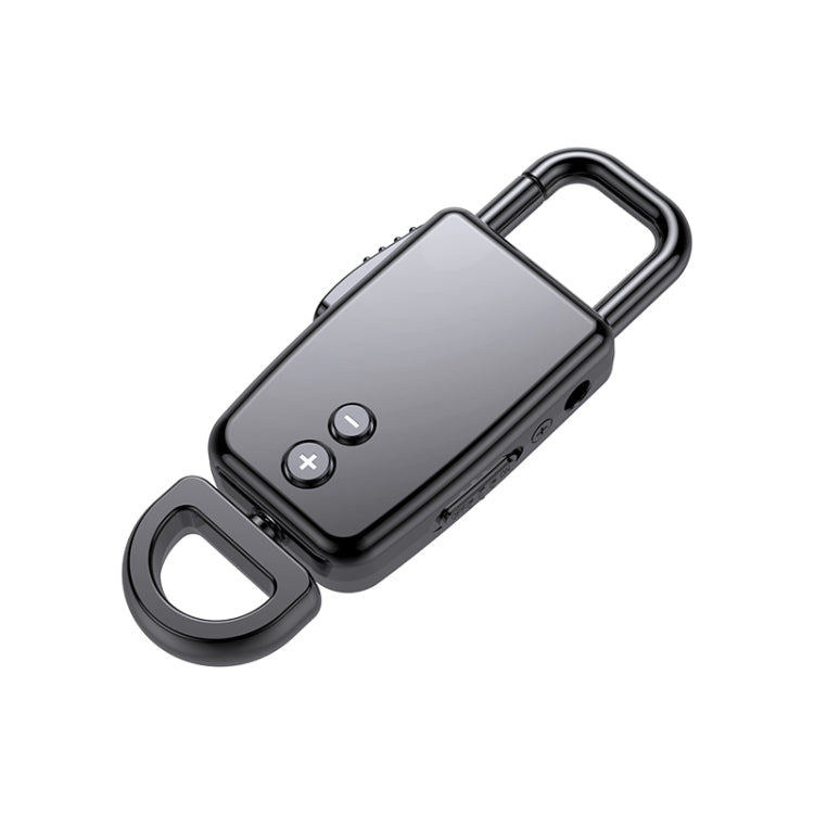JNN S20 Zinc Alloy Keychain Voice Recorder, Memory:8GB(Black) - free shipping - PMC TechLife - Order now!