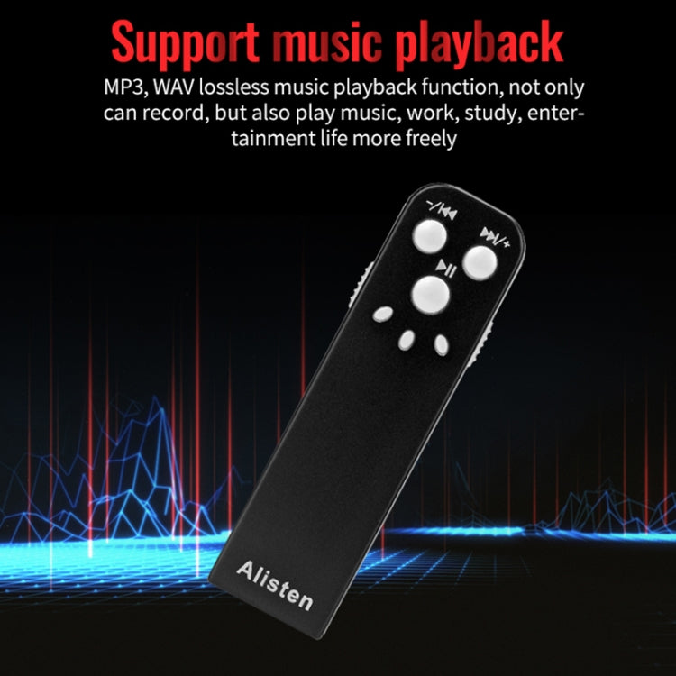 JNN J1 Mini Smart HD Noise Cancelling Voice Recorder, Memory:4GB(Black) - Recording Pen by JNN | Online Shopping South Africa | PMC TechLife | Buy Now Pay Later Mobicred