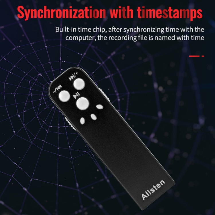 JNN J1 Mini Smart HD Noise Cancelling Voice Recorder, Memory:8GB(Black) - Recording Pen by JNN | Online Shopping South Africa | PMC TechLife | Buy Now Pay Later Mobicred