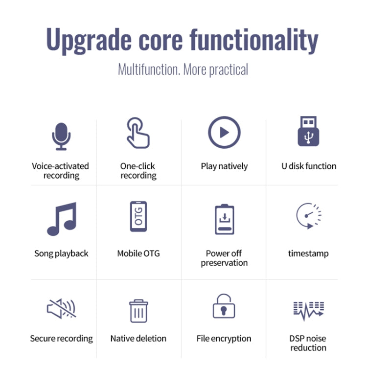 JNN S13 Zinc Alloy U-disk Voice Recorder, Memory:32GB(Silver) - U-Disk Recorder by JNN | Online Shopping South Africa | PMC TechLife | Buy Now Pay Later Mobicred