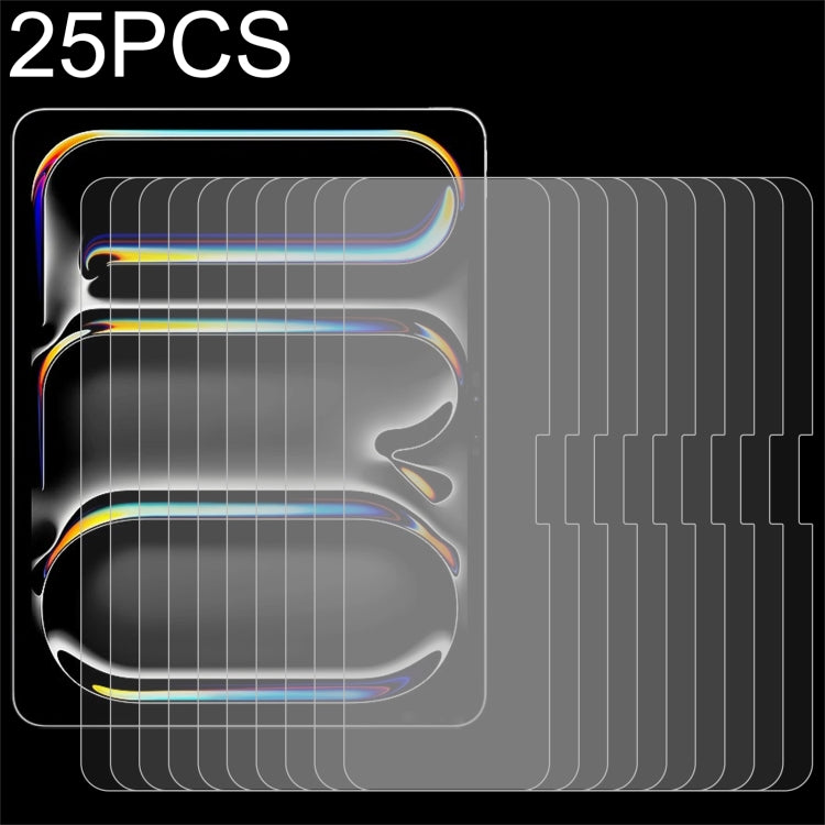 For iPad Pro 13 2024 25pcs 0.26mm 9H 2.5D Explosion-proof Tempered Glass Film - iPad Pro 13 2024 Tempered Glass by PMC TechLife | Online Shopping South Africa | PMC TechLife | Buy Now Pay Later Mobicred