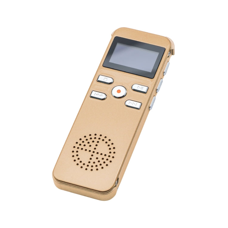 JNN X26 Mini Portable Voice Recorder with OLED Screen, Memory:8GB(Gold) - Recording Pen by JNN | Online Shopping South Africa | PMC TechLife | Buy Now Pay Later Mobicred