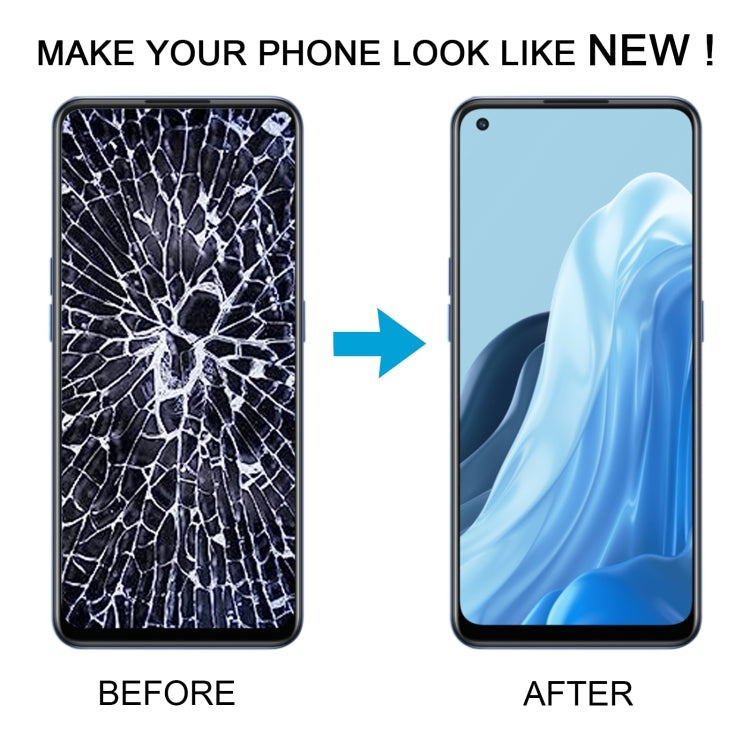 For OPPO Reno7 4G Original AMOLED LCD Screen Digitizer Full Assembly with Frame - LCD Screen by PMC TechLife | Online Shopping South Africa | PMC TechLife | Buy Now Pay Later Mobicred