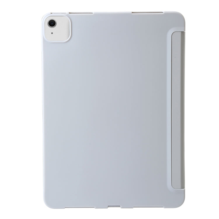 For iPad Air 11 2025 / 2024 TPU Deformation Flip Leather Tablet Case with Holder(Grey) - iPad Air 11 2025 / 2024 Cases by PMC TechLife | Online Shopping South Africa | PMC TechLife | Buy Now Pay Later Mobicred