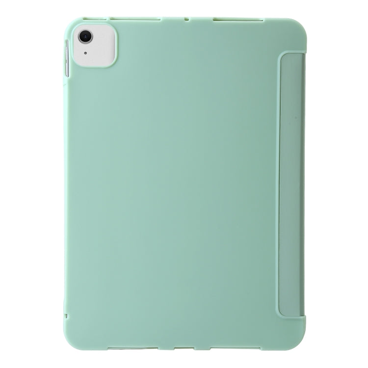 For iPad Air 11 2024 TPU Deformation Flip Leather Tablet Case with Holder(Mint Green) - iPad Air 11 2024 Cases by PMC Jewellery | Online Shopping South Africa | PMC Jewellery | Buy Now Pay Later Mobicred