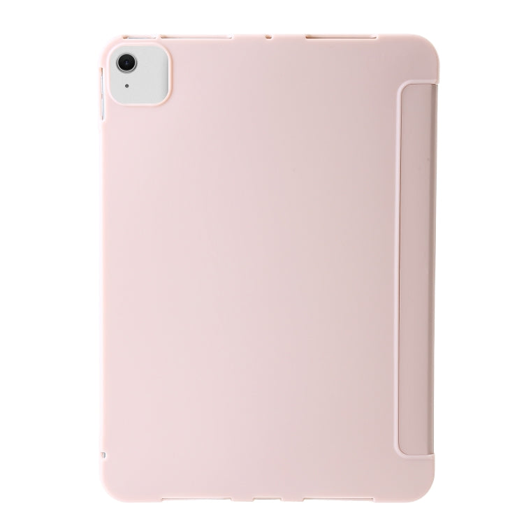For iPad Air 13 2024 TPU Deformation Flip Leather Tablet Case with Holder(Light Pink) - iPad Air 13 2024 Cases by PMC TechLife | Online Shopping South Africa | PMC TechLife | Buy Now Pay Later Mobicred