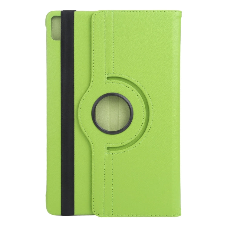 For iPad Pro 13 2024 360 Degree Rotation Litchi Texture Leather Tablet Case with Holder(Green) - iPad Pro 13 2024 Cases by PMC Jewellery | Online Shopping South Africa | PMC Jewellery | Buy Now Pay Later Mobicred