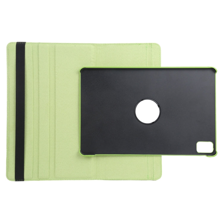 For iPad Air 11 2024 360 Degree Rotation Litchi Texture Leather Tablet Case with Holder(Green) - iPad Air 11 2024 Cases by PMC TechLife | Online Shopping South Africa | PMC TechLife | Buy Now Pay Later Mobicred