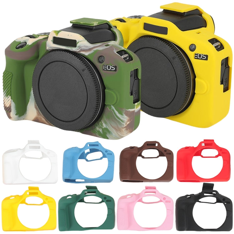 For Canon EOS R100 Glossy Soft Silicone Protective Case(Red) - Protective Case by PMC TechLife | Online Shopping South Africa | PMC TechLife | Buy Now Pay Later Mobicred