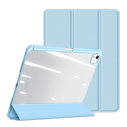 For iPad Air 13 2024 / Pro 12.9 DUX DUCIS TOBY Series Antiskid Leather Tablet Case with Sleep / Wake-up Function(Blue) - iPad Air 13 2024 Cases by DUX DUCIS | Online Shopping South Africa | PMC Jewellery | Buy Now Pay Later Mobicred