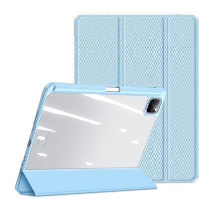 For iPad Pro 11 2024 DUX DUCIS TOBY Series Antiskid Leather Tablet Case with Sleep / Wake-up Function(Blue) - iPad Pro 11 2024 Cases by DUX DUCIS | Online Shopping South Africa | PMC Jewellery | Buy Now Pay Later Mobicred