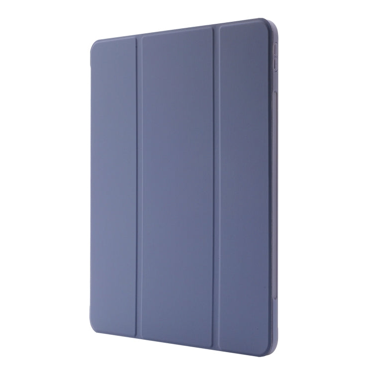 For iPad Pro 13 2024 Skin Feel Tri-fold Leather Tablet Case with Pen Slot(Red) - iPad Pro 13 2024 Cases by PMC TechLife | Online Shopping South Africa | PMC TechLife | Buy Now Pay Later Mobicred