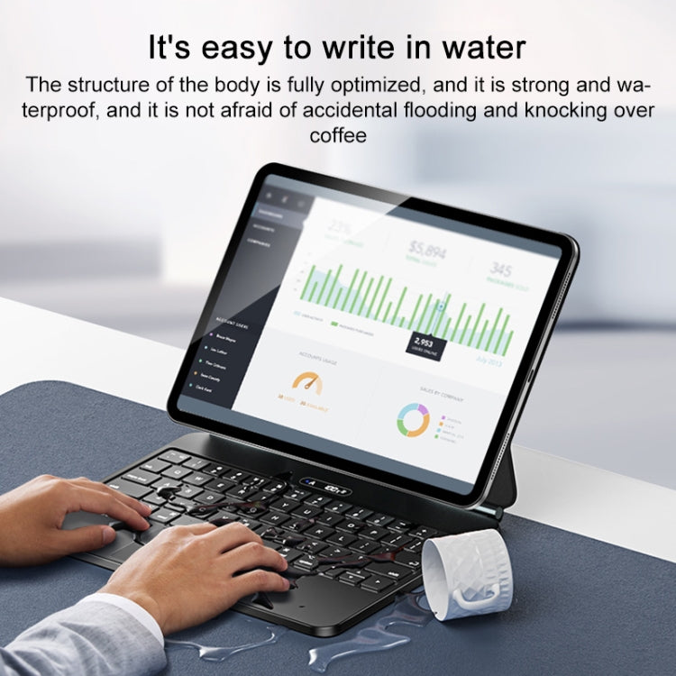 For iPad Pro 12.9 2018-2022 MOMAX KB6 Mag Link Wireless Floating Waterproof Magnetic Keyboard - For iPad Pro by MOMAX | Online Shopping South Africa | PMC Jewellery | Buy Now Pay Later Mobicred