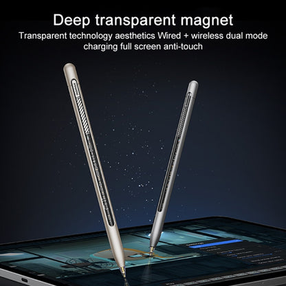 For iPad MOMAX TP9 MAG LINK Pro Magnetic Dual Mode Anti Miscontact Capacitive Pen(Gold) - Stylus Pen by MOMAX | Online Shopping South Africa | PMC Jewellery | Buy Now Pay Later Mobicred