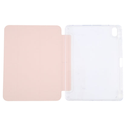 For iPad Pro 11 2024 GEBEI Deformation Leather Tablet Case(Pink) - iPad Pro 11 2024 Cases by GEBEI | Online Shopping South Africa | PMC Jewellery | Buy Now Pay Later Mobicred