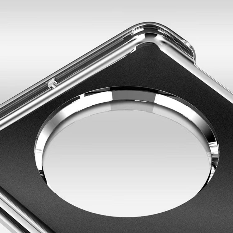 For Huawei Mate X3 Integrated Plating PC Leather Texture Full Coverage Fold Shockproof Phone Case(Green) - Huawei Cases by PMC TechLife | Online Shopping South Africa | PMC TechLife | Buy Now Pay Later Mobicred