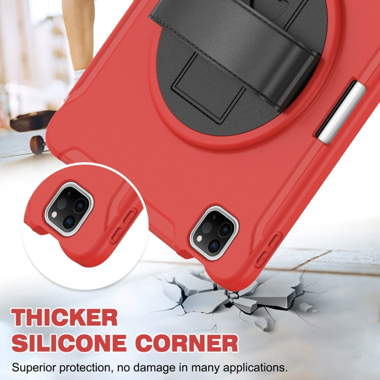 For iPad Air 11 2024 / Air 11 2025 Spider Wheel Silicone Hybrid PC Tablet Case(Red) - iPad Air 11 2025 / 2024 Cases by PMC TechLife | Online Shopping South Africa | PMC TechLife | Buy Now Pay Later Mobicred
