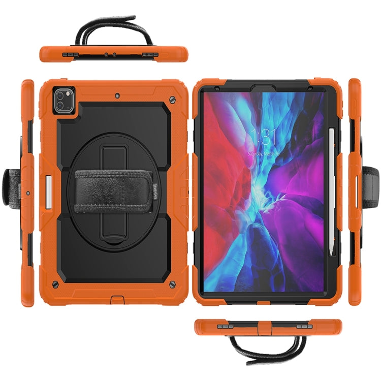 For iPad Pro 13 2024 Silicone Hybrid PC Tablet Protective Case(Orange+Black) - iPad Pro 13 2024 Cases by PMC Jewellery | Online Shopping South Africa | PMC Jewellery | Buy Now Pay Later Mobicred