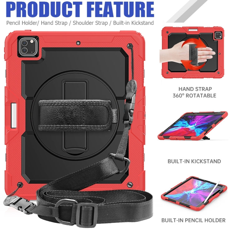 For iPad Pro 13 2024 Silicone + PC Tablet Protective Case(Red+Black) - iPad Pro 13 2024 Cases by PMC TechLife | Online Shopping South Africa | PMC TechLife | Buy Now Pay Later Mobicred