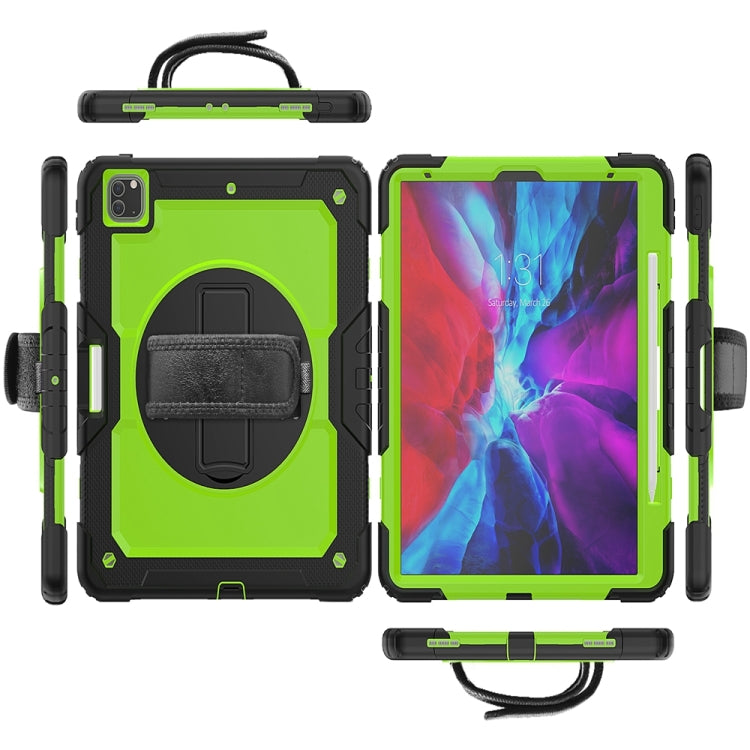 For iPad Pro 13 2024 Silicone + PC Tablet Protective Case(Yellow Green+Black) - iPad Pro 13 2024 Cases by PMC TechLife | Online Shopping South Africa | PMC TechLife | Buy Now Pay Later Mobicred