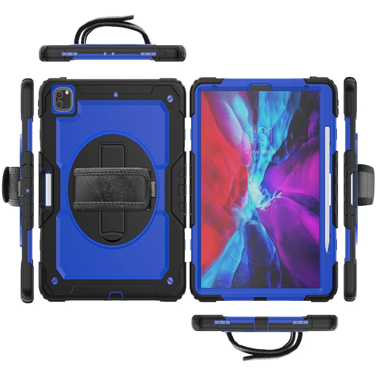 For iPad Pro 13 2024 Silicone Hybrid PC Tablet Protective Case(Dark Blue+Black) - iPad Pro 13 2024 Cases by PMC Jewellery | Online Shopping South Africa | PMC Jewellery | Buy Now Pay Later Mobicred