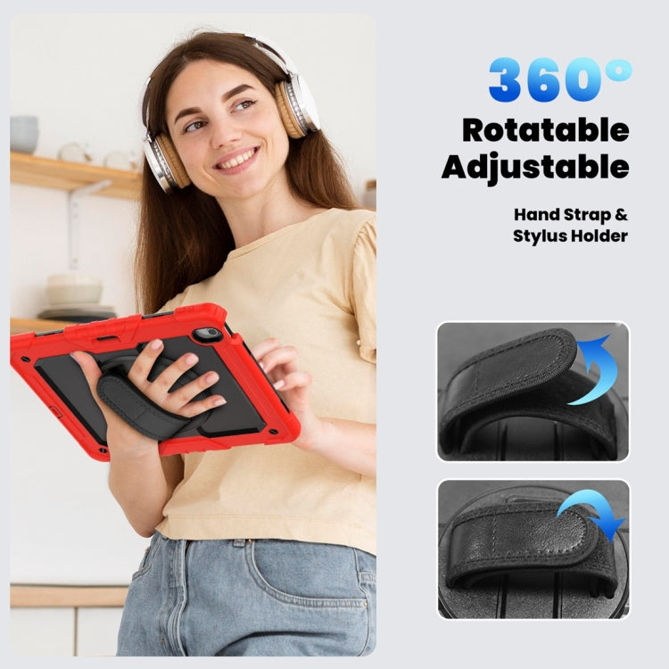 For iPad Air 13 2024 Silicone + PC Tablet Protective Case(Red+Black) - iPad Air 13 2024 Cases by PMC TechLife | Online Shopping South Africa | PMC TechLife | Buy Now Pay Later Mobicred